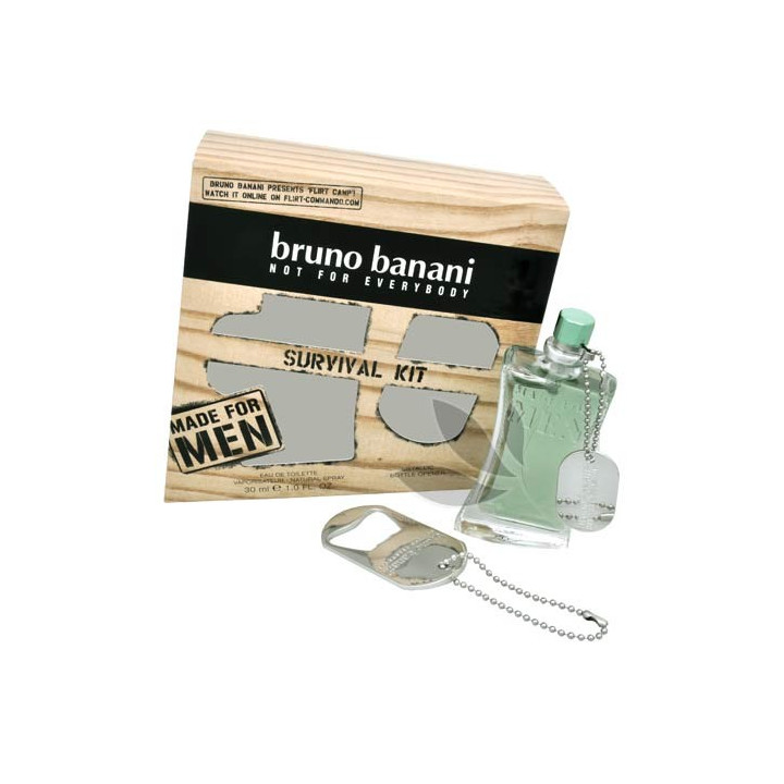 BRUNO BANANI SURVIVAL KIT 30 ML + OTWIERACZ DO BUTELEK