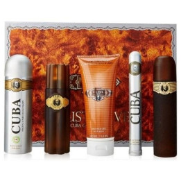 CUBA EAU DE TOILETTE 35ML+100ML, BODYSPRAY 200 ML, AFTER SHAVE 100ML, SHOWER GEL 200ML - ZESTAW DLA