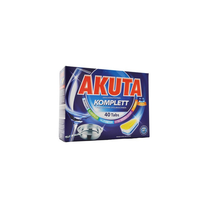 AKUTA TABLETKI DO ZMYWARKI 40SZT.