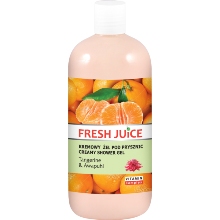 FJ KREMOWY ŻEL POD PRYSZNIC TANGERINE  AWAPUHI 500ML
