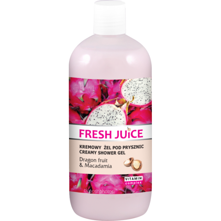 FJ KREMOWY ŻEL POD PRYSZNIC DRAGON FRUIT  MACADAMIA 500ML