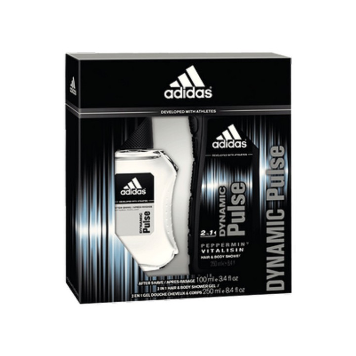 ZESTAW ADIDAS DYNAMIC PULSE WODA 100ML + ŻEL POD PRYSZNIC