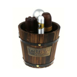 CUBA ZESTAW (M) PŁYN PO GOLENIU 100ML + DEO 200ML+WODA TOALETOWA 100ML +CYGARO