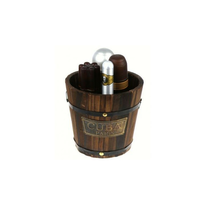 CUBA ZESTAW (M) PŁYN PO GOLENIU 100ML + DEO 200ML+WODA TOALETOWA 100ML +CYGARO