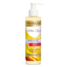 PERFECTA BODY EXTRA OILS KREM-OLEJEK "SILIKONOWE RĘKAWICZKI" DO RĄK, PAZNOKCI I SKÓREK 195ML_x000D_