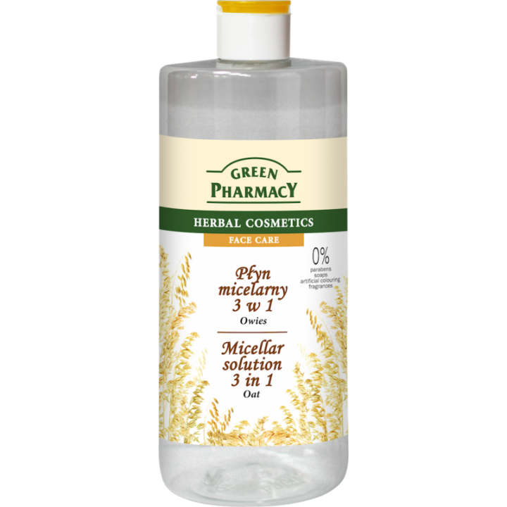 PŁYN MICELARNY 3W1 OWIES 500ML