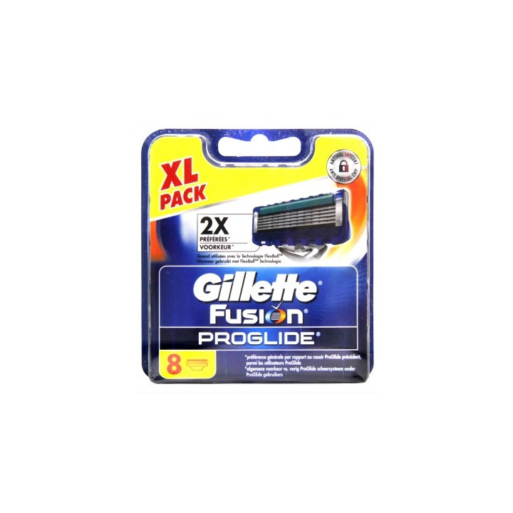 GILLETTE WKŁADY DO MASZYNKI FUSION PROGLIDE 8 SZT