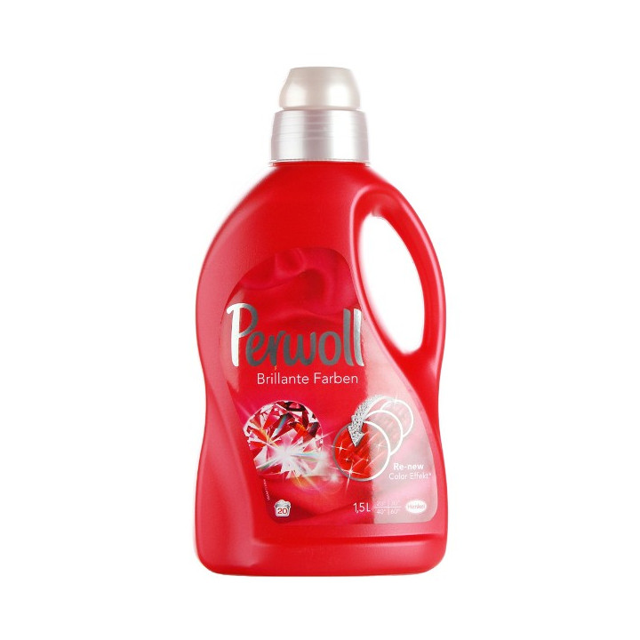 PERWOLL BRILLANCE FARBEN 1,5L 20 PRAŃ /CZERWONY/