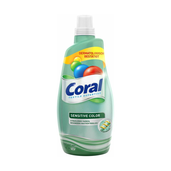 CORAL GEL OPTIMAL SENSITIVE COLOR 1,4L 20W