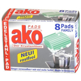 AKO PADS FAMILLY GĄBKI DO CZYSZCZENIA GARNKÓW 8SZT