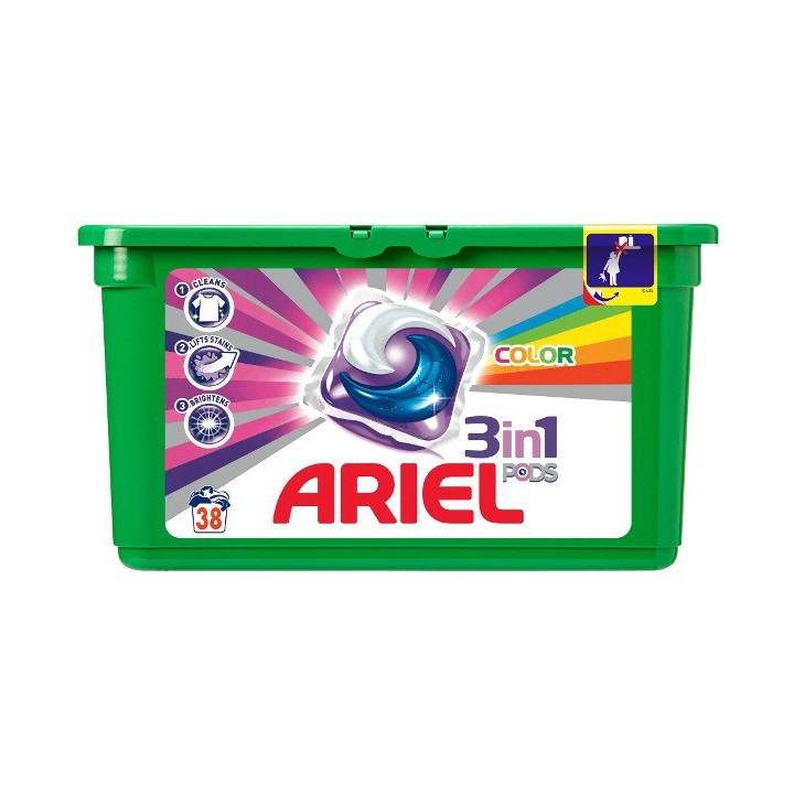 ARIEL COLOR  STYLE KAPSUŁKI 38SZT.