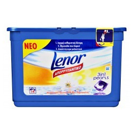 LENOR CAPS 3IN1 ORANGE- KAPSUŁKI DO PRANIA POMARAŃCZA 14SZT