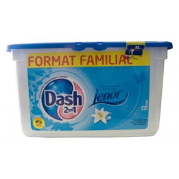 DASH  LENOR 2w1 LILIA  kapsułki do prania 40szt.