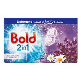 BOLD LAVENDER  CAMOMILE 20W TABLETKI DO PRANIA