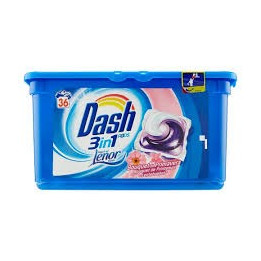 DASH  LENOR 3w1 BOUQUET PRIMA  caps 36 WASH