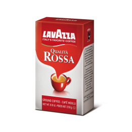 LAVAZZA QUALITA ROSSA 250 G - KAWA MIELONA