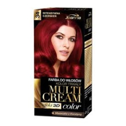 MULTI CREAM COLOR FARBA INTENSYWNA CZERWIEŃ 34