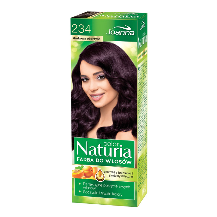 NATURIA COLOR FARBA ŚLIWKOWA OBERŻYNA 234