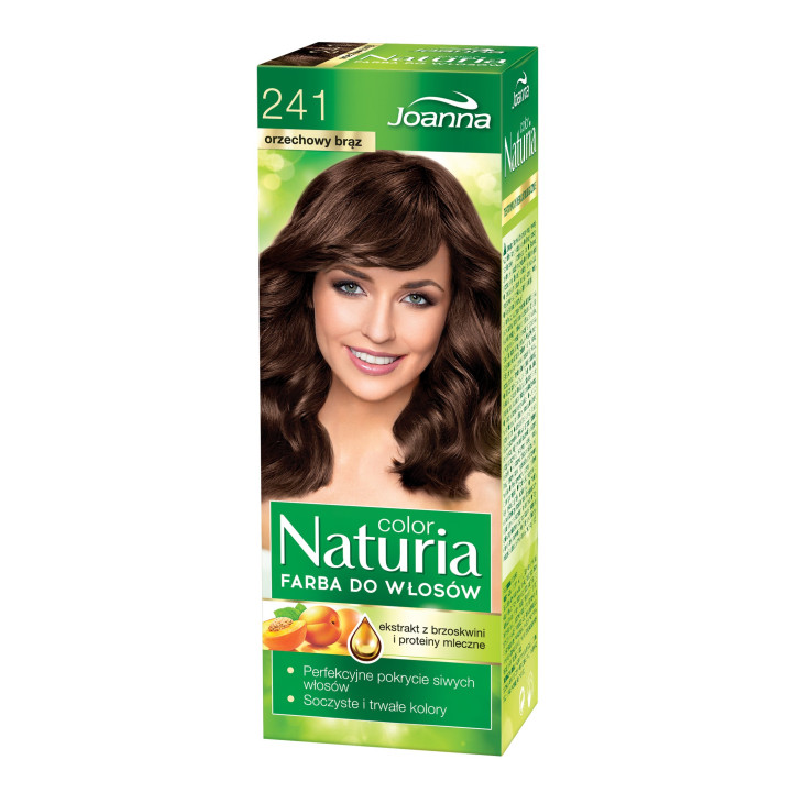 NATURIA COLOR FARBA ORZECHOWY BRĄZ 241
