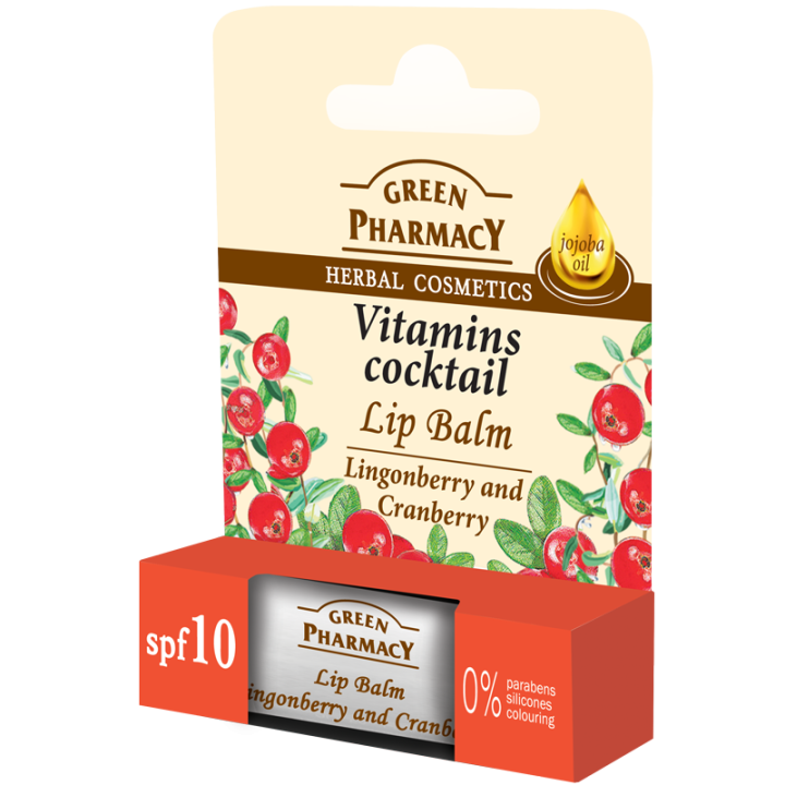 BALSAM DO UST BRUSZNICA ŻURAWINA 3,6G SPF 10