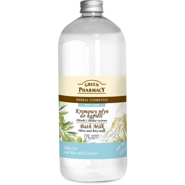 KREMOWY PŁYN DO KĄPIELI OLIWKI I MELKO RYŻOWE 100ML
