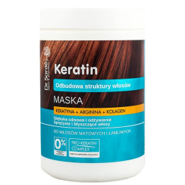 DR. SANTÉ MASKA KREMOWA, REGENERUJĄCA DO WŁOSÓW KERATYNA. 1000 ML