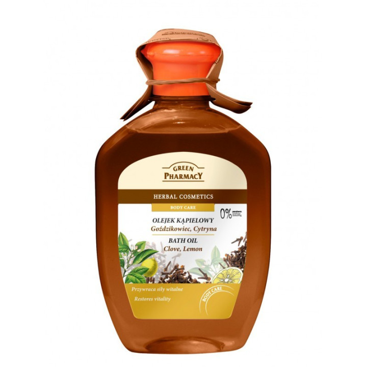 OLEJEK KĄPIELOWY GOŹDZIKOWIEC, CYTRYNA 250ML