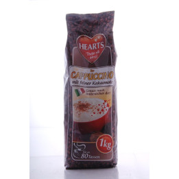 HEARTS CAPPUCCINO KAKAONOTE - INSTANT 1000 G