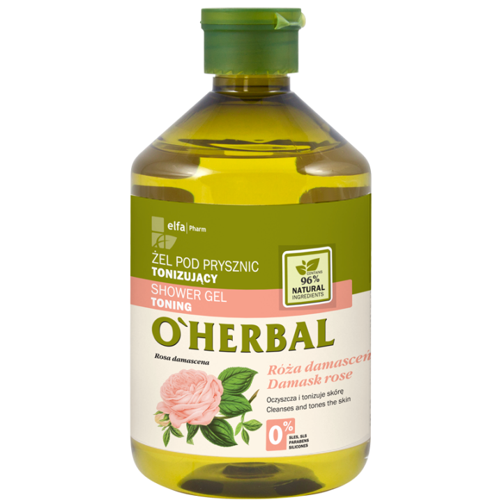 ŻEL POD PRYSZNIC RÓŻA 500ML