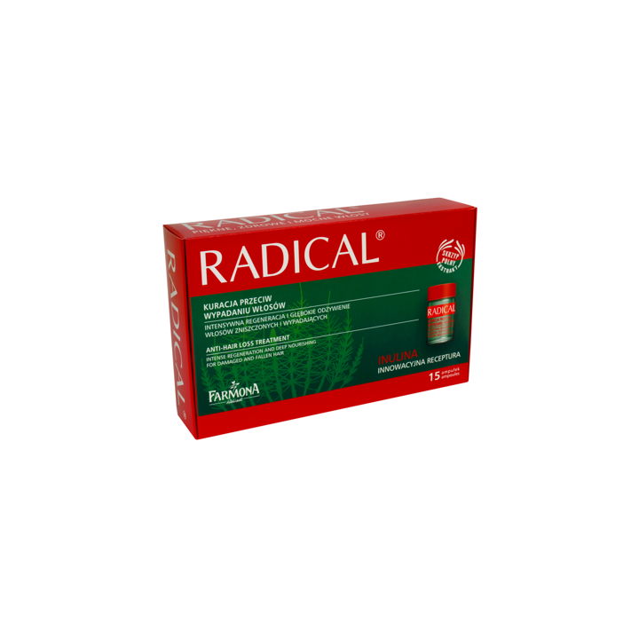 RADICAL KOMPLEKS ODŻYWCZY W AMPUŁKACH 15x5ML