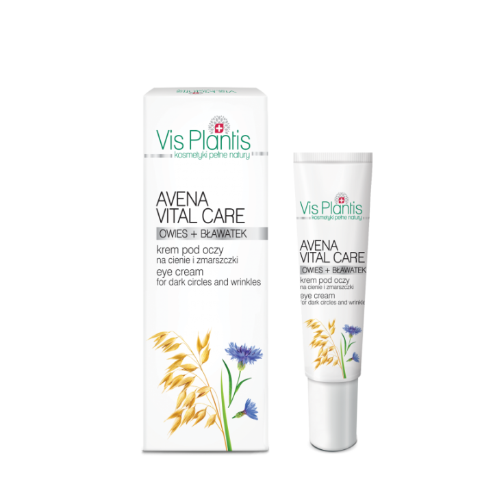 AVENA VITAL CARE KREM POD OCZY INTENSYWNY REDUKTOR CIENI I ZMARSZCZEK WOKÓŁ OCZU