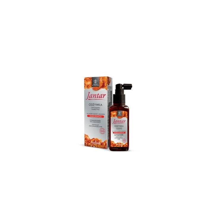 JANTAR ODŻYWKA DO WŁOSÓW Z WYCIĄGIEM Z BURSZTYNU 100ML