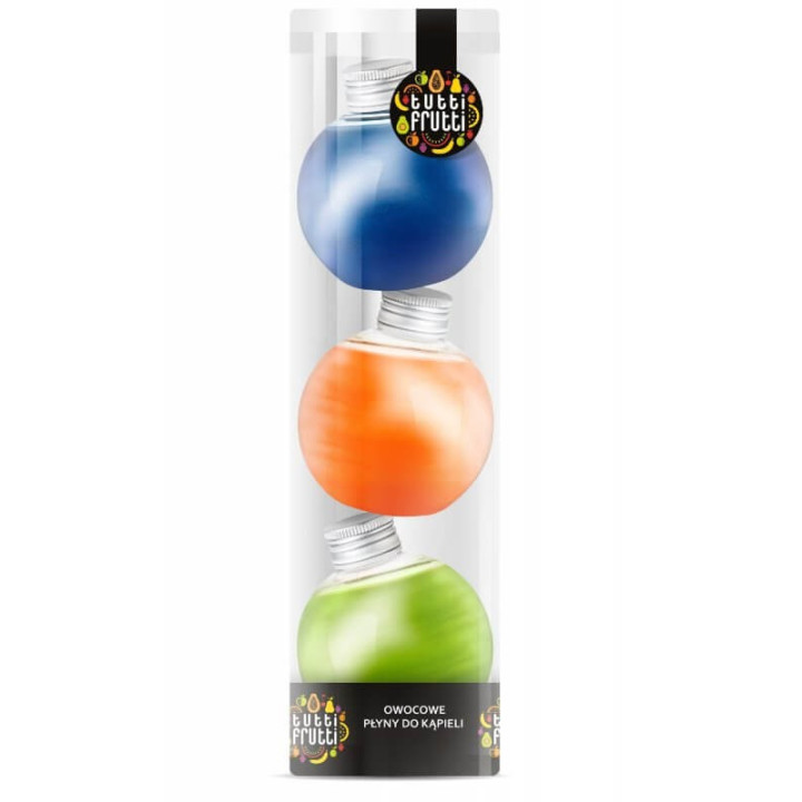 TUTTI FRUTTI OLEJKI KĄPIELOWE 3X300ML