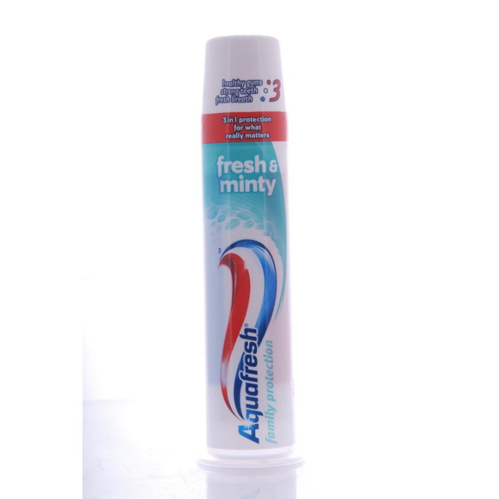 AQUAFRESH PASTA OWOCOWA - POMPKA 100ML