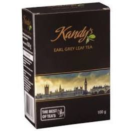 KANDYS PURE EARL GREY  LEAF TEA OP HERBATA LIŚCIASTA CZARNA  100G