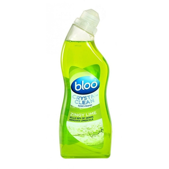 BLOO LIQUID TOILET CLEANER ZINGY LIME 750ML