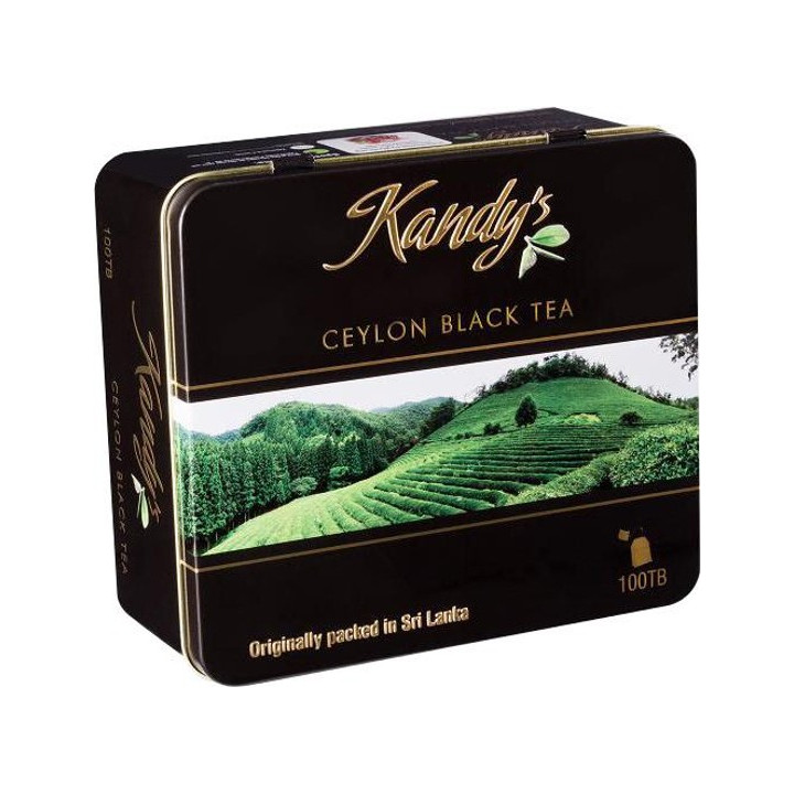 KANDYS BLACK TEA 100TB HERBATA CZARNA 100 TOREBEK (PUSZKA)