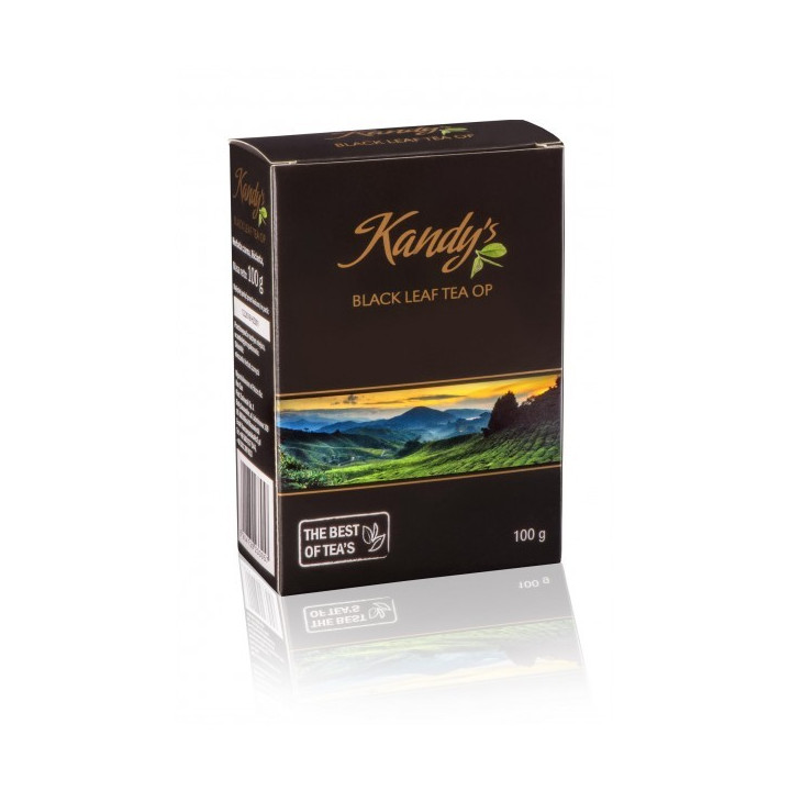 KANDYS BLACK LEAF TEA OP HERBATA LIŚCIASTA CZARNA 100G