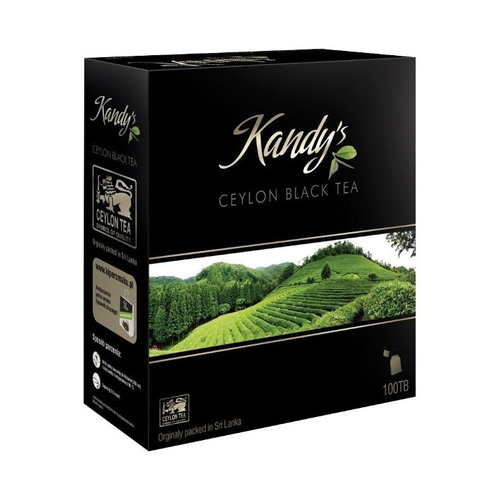 KANDYS BLACK TEA 100TB HERBATA CZARNA 100 TOREBEK