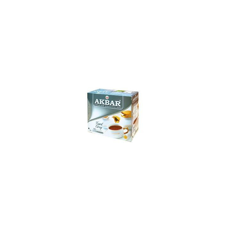 AKBAR EARL GREY  TEA 100 SZTUK HERBATA