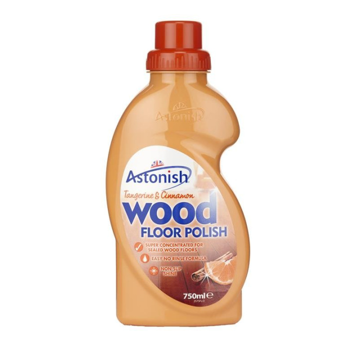 FLAWLESS WOOD FLOOR POLISH TANGERINE  CINAMON 750ML