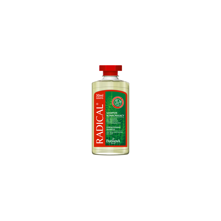 RADICAL SZAMPON WZMACNIAJĄCY DO WŁOSÓW OSŁABIONYCH I WYPADAJĄCYCH 330ML