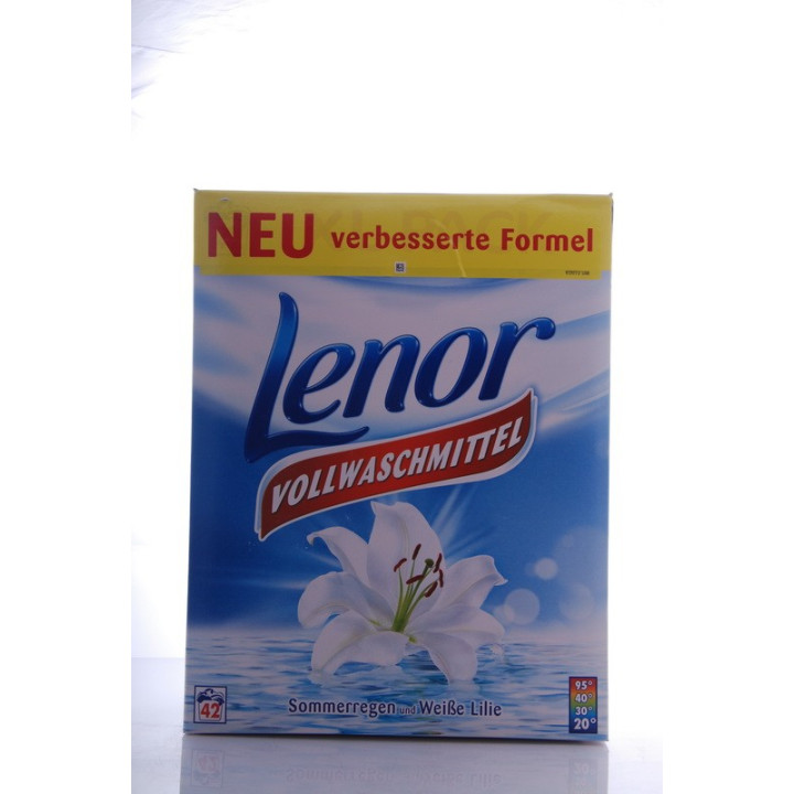 LENOR PROSZEK UNIWERSALNY BIAŁA LILIA 2,73 KG 42 PRANIA