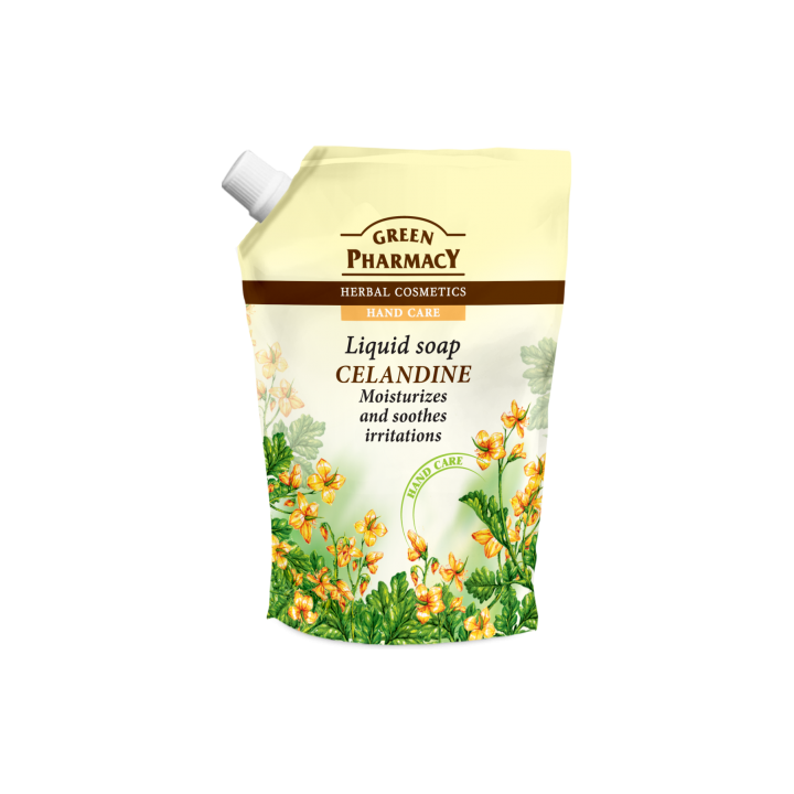 MYDŁO W PŁYNIE JASKÓŁCZE ZIELE /ZAPAS/ 465ML