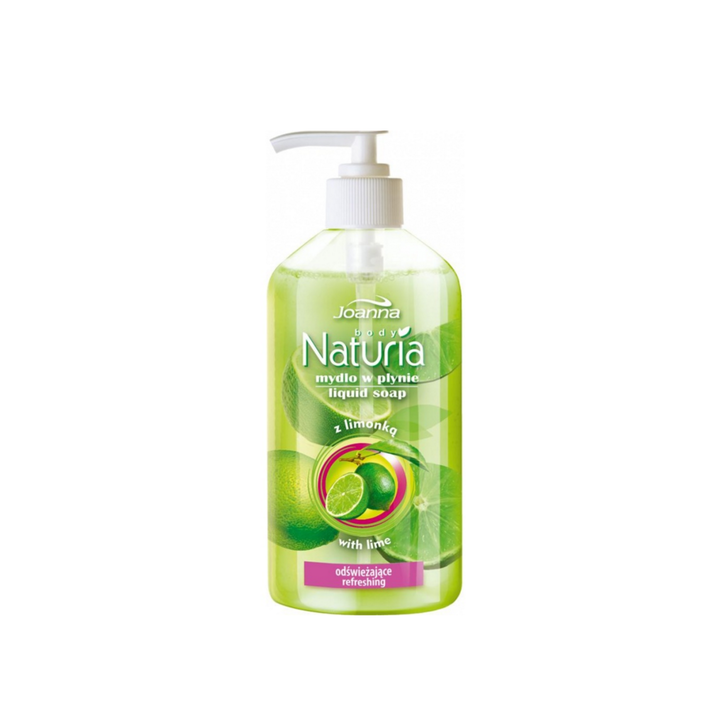 NATURIA MYDŁO W PŁYNIE LIMONKI 300ML
