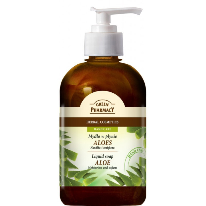MYDŁO Z POMPKĄ ALOES 465ML