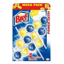 BREF ZAWIESZKA WC - KULKI 3SZT LEMON